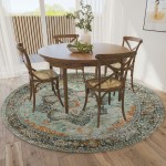 Jericho JC2 Mist 10' x 10' Round Rug