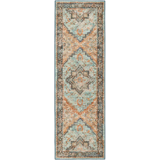 Jericho JC2 Mist 2'6" x 10' Runner Rug