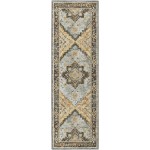 Jericho JC2 Pewter 2'6" x 12' Runner Rug