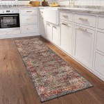 Jericho JC3 Charcoal 2'6" x 12' Runner Rug