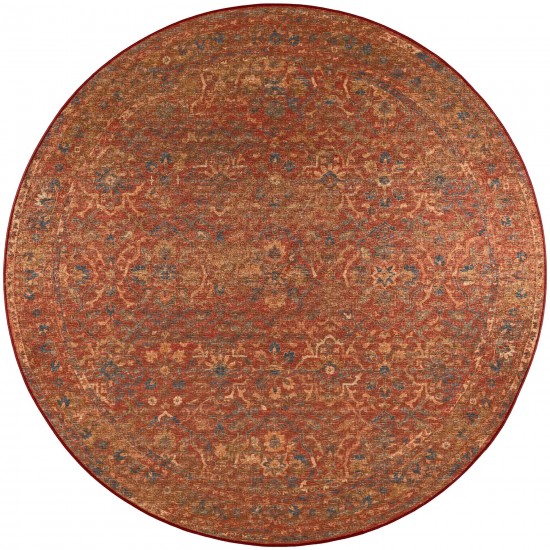 Jericho JC3 Nutmeg 10' x 10' Round Rug