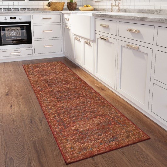 Jericho JC3 Nutmeg 2'6" x 8' Runner Rug