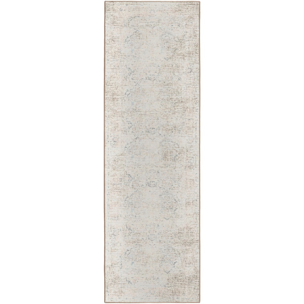 Jericho JC3 Pearl 2'6" x 8' Runner Rug