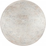 Jericho JC3 Pearl 4' x 4' Round Rug