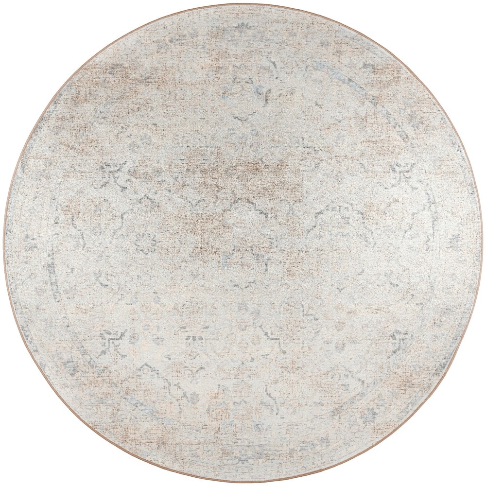 Jericho JC3 Pearl 6' x 6' Round Rug