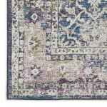 Jericho JC3 Violet 8' x 8' Round Rug