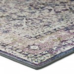 Jericho JC3 Violet 8' x 8' Round Rug