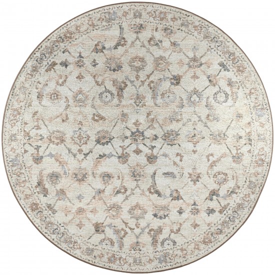 Jericho JC4 Linen 10' x 10' Round Rug