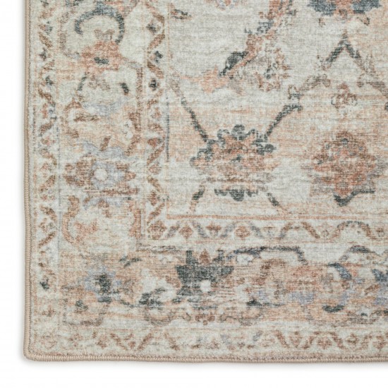 Jericho JC4 Linen 2'6" x 10' Runner Rug