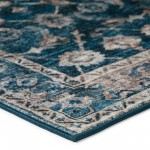 Jericho JC4 Navy 2'6" x 12' Runner Rug