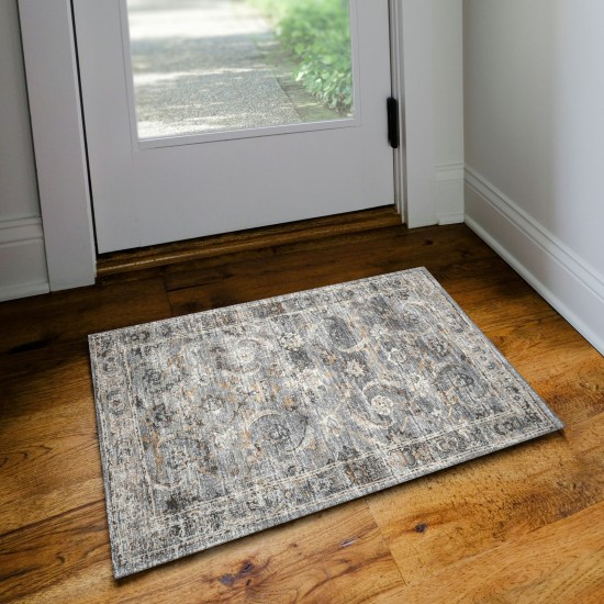 Jericho JC4 Silver 2' x 3' Rug