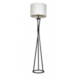 Metal Floor Lamp w/Hard Back Shade