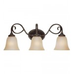 Barrett Place 3 Light Vanity in Mocha Bronze, 24203-MB