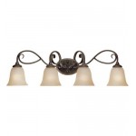 Barrett Place 4 Light Vanity in Mocha Bronze, 24204-MB