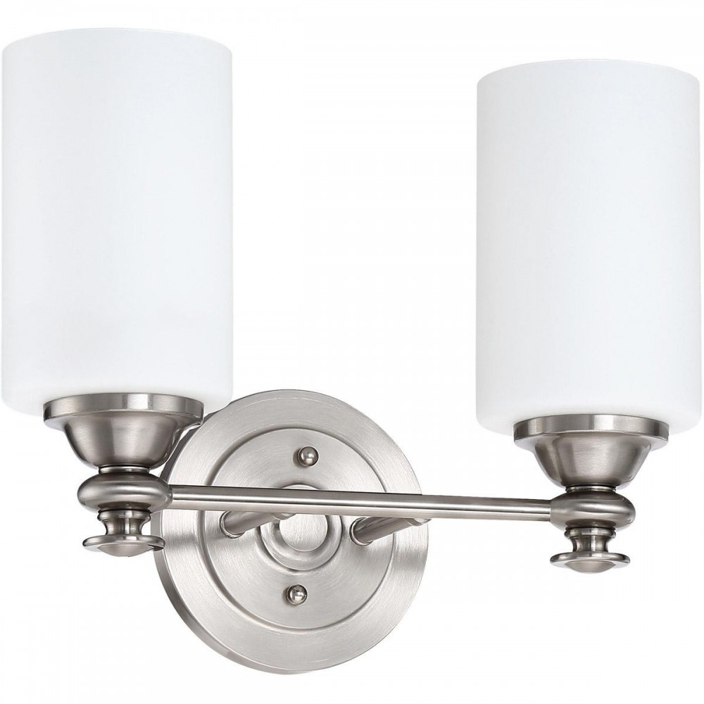 Dardyn 2 Light Vanity in Brushed Polished Nickel, 49802-BNK