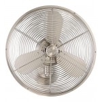 14" Bellows IV Ceiling Fan in Brushed Polished Nickel