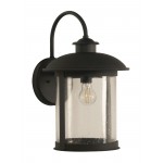 O\'Fallon Large 1 Light Outdoor Lantern in Dark Bronze Gilded