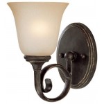 Barrett Place Wall Sconce 1 Light Metropolitan Bronze, 24201-MB