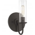 Modina Wall Sconce 1 Light Espresso