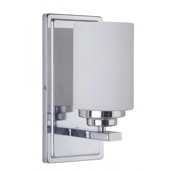 Albany Wall Sconce 1 Light Chrome