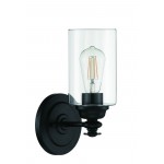 Dardyn Wall Sconce 1 Light Espresso, 49801-FB-C