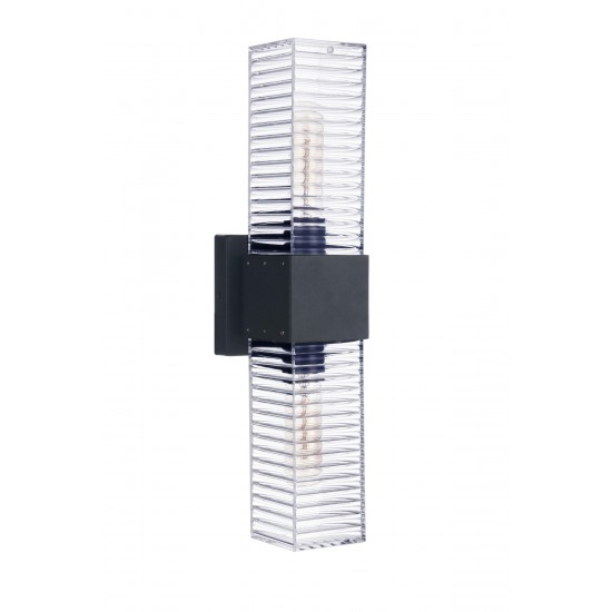 Ridge Outdoor Lantern 2 Light Midnight, ZA4500-MN