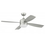 52" Sebastion, Nickel Finish & Blades, Light kit , Blanking Plate , WiFi Control