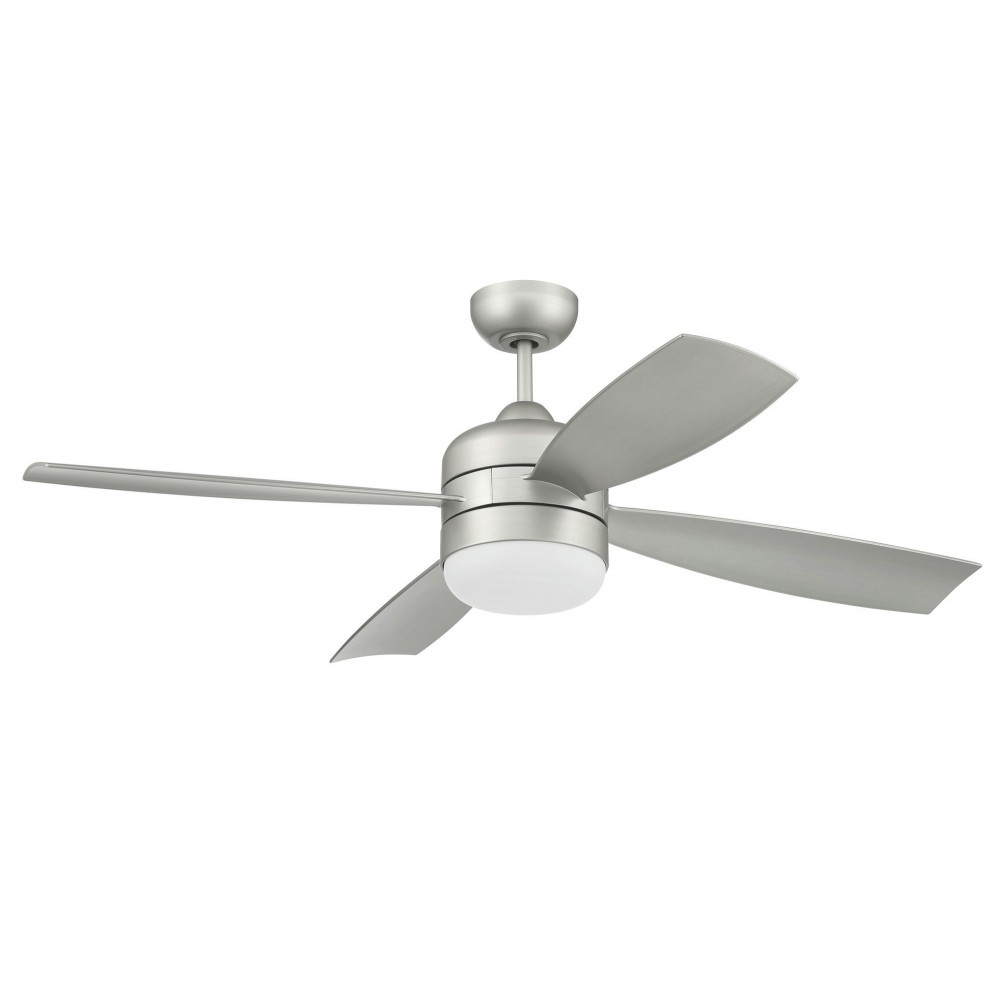 52" Sebastion, Nickel Finish & Blades, Light kit , Blanking Plate , WiFi Control 52" Sebastion, Nickel Finish & Blades, Light kit , Blanking Plate , WiFi Control