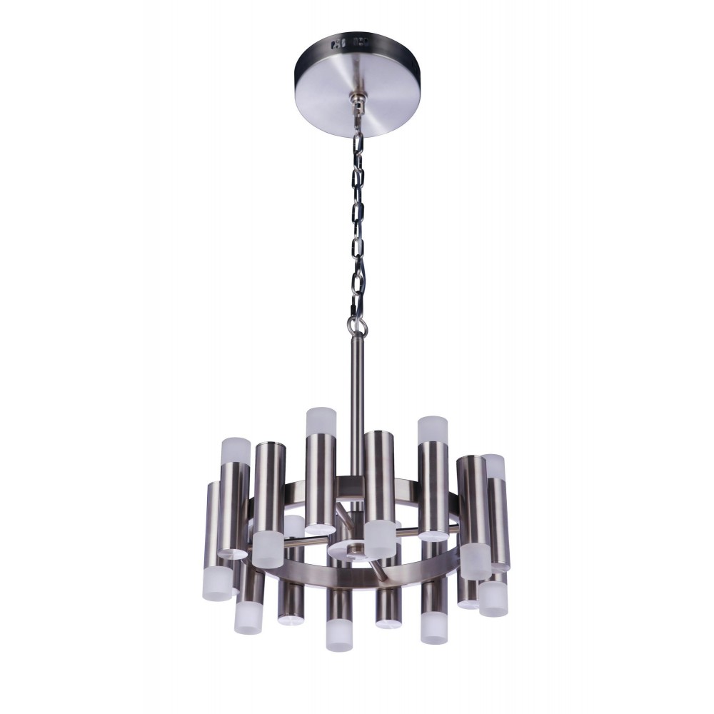 Simple Lux 16 Light LED Chandelier, BNK