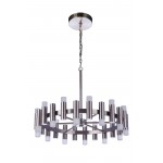 Simple Lux 24 Light LED Chandelier, BNK