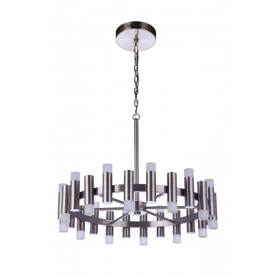 Simple Lux 24 Light LED Chandelier, BNK