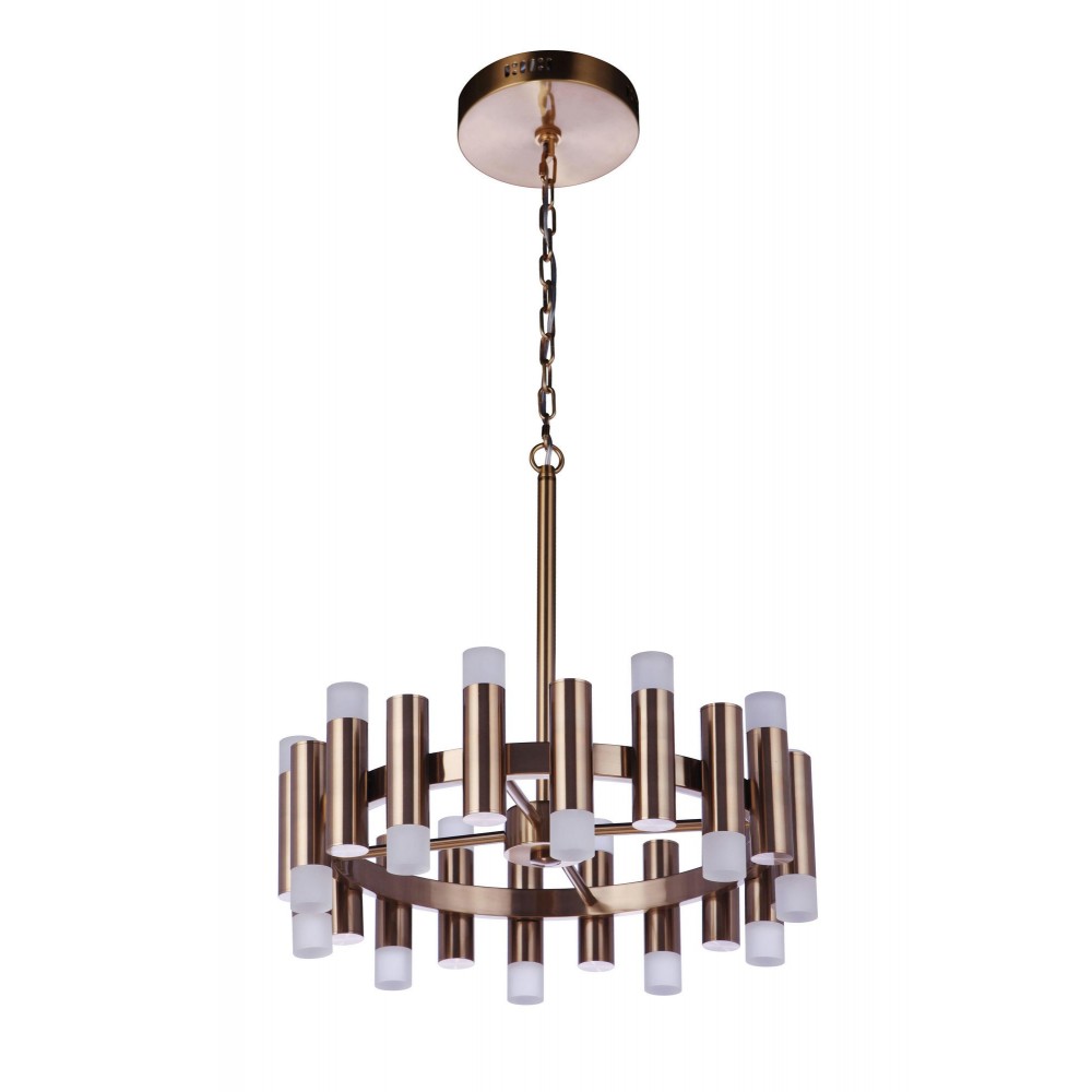 Simple Lux 20 Light LED Chandelier, SB Simple Lux 20 Light LED Chandelier, SB