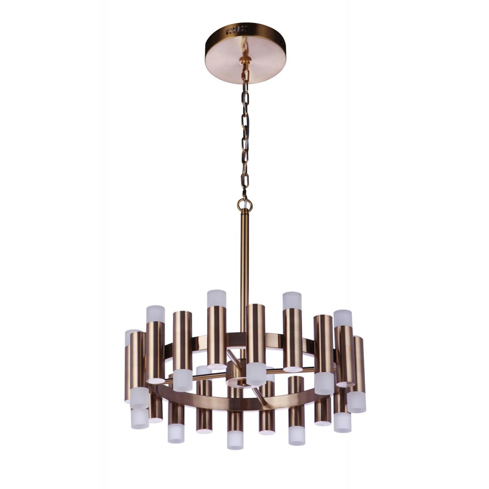 Simple Lux 20 Light LED Chandelier, SB