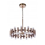 Simple Lux 24 Light LED Chandelier, SB