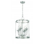 Jolenne 6 Light Cage Foyer Pendant - BNK