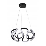 Pulse Dimmable LED Pendant, Flat Black