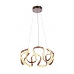 Pulse Dimmable LED Pendant, Champagne Brass