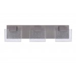 Alamere LED 3 Light Vanity - BNK , Damp rated