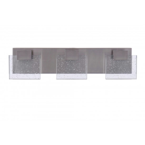 Alamere LED 3 Light Vanity - BNK , Damp rated