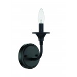 Jolenne 1 Light Wall Sconce - FB , Damp rated