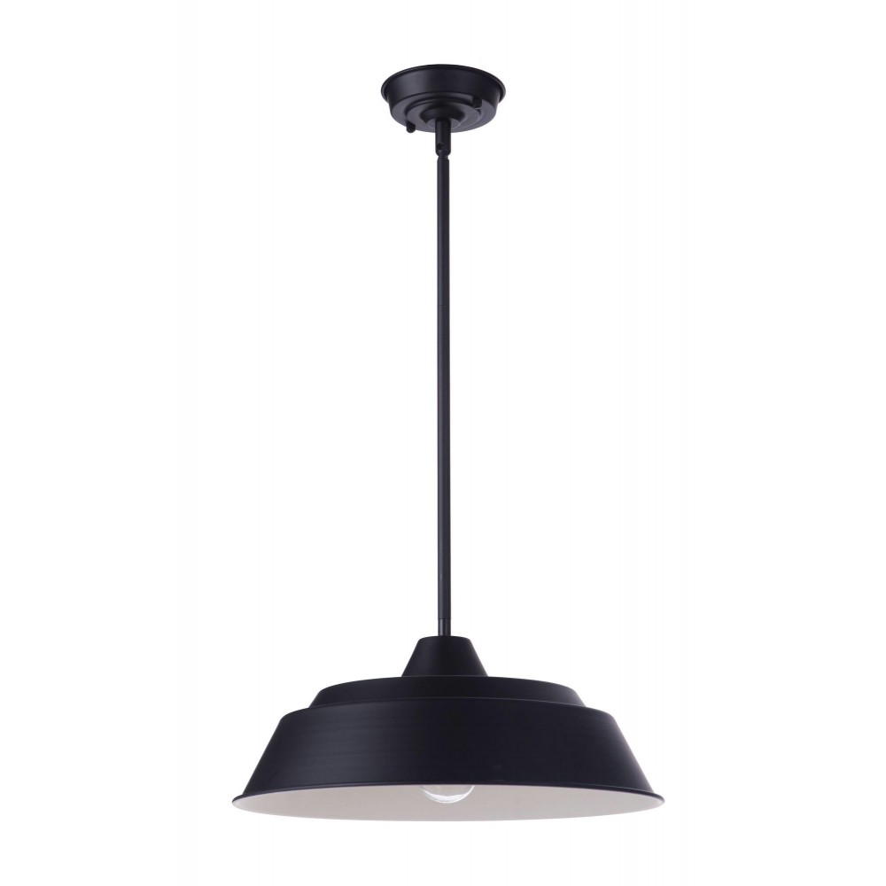 Landmark Outdoor 15" Pendant 1 Light Midnight ,Damp