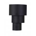 Midtown Large 3 Tiered Wall Sconce, Wet - Midnight