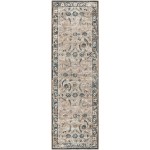 Jericho JC4 Taupe 2'6" x 10' Runner Rug