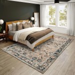 Jericho JC4 Taupe 5' x 7'6" Rug