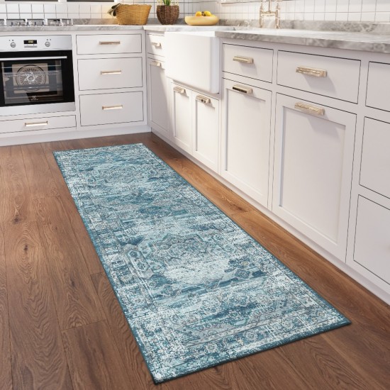 Jericho JC5 Denim 2'6" x 8' Runner Rug