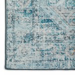Jericho JC5 Denim 4' x 4' Round Rug