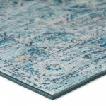 Jericho JC5 Denim 4' x 4' Round Rug