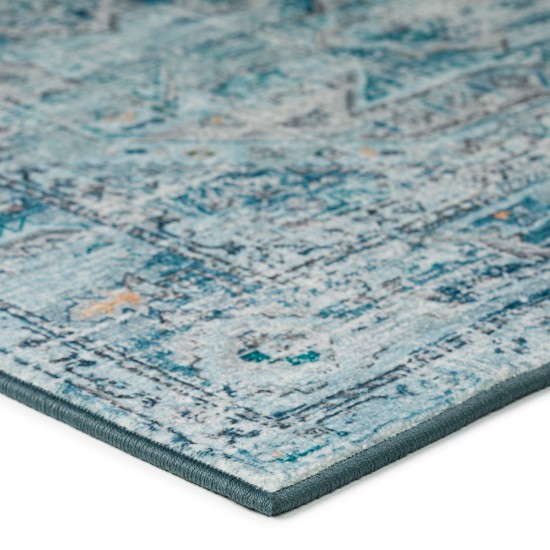 Jericho JC5 Denim 4' x 4' Round Rug