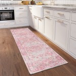 Jericho JC5 Rose 2'6" x 8' Runner Rug