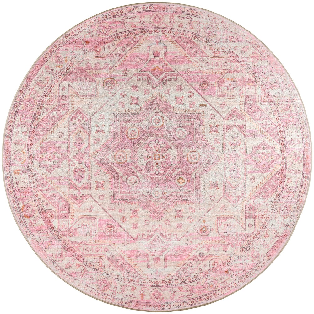 Jericho JC5 Rose 4' x 4' Round Rug Jericho JC5 Rose 4' x 4' Round Rug